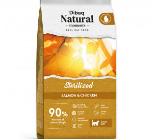 Dibaq Natural Moments Cat Esterilizado Salmão