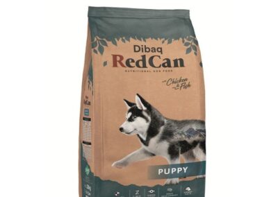 Red Can Puppy