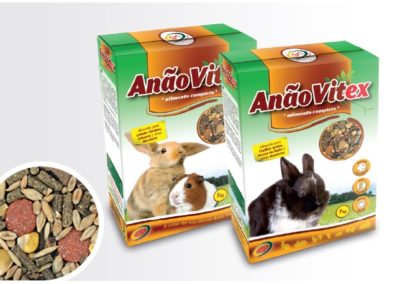 “ANÃOVITEX” MISTURA P/ COELHOS ANÕES