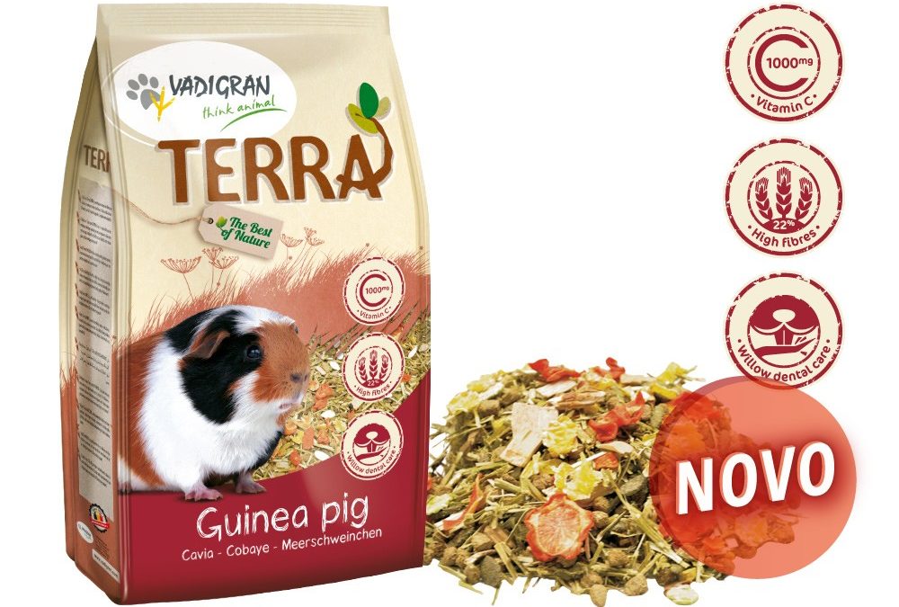 TERRA – ALIMENTO PREMIUM PARA PORQUINHOS DA ÍNDIA