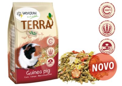 TERRA – ALIMENTO PREMIUM PARA PORQUINHOS DA ÍNDIA