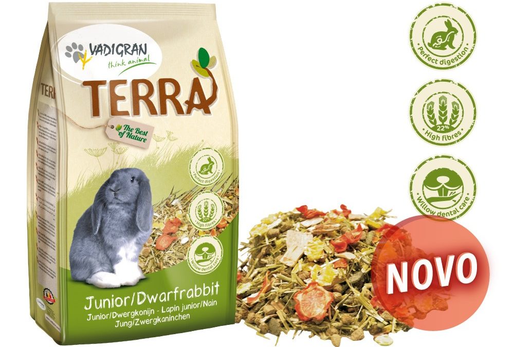 TERRA – ALIMENTO PREMIUM PARA COELHOS ANÕES