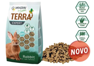 TERRA EXPERT – ALIMENTO EXTRUSIONADO PARA COELHOS