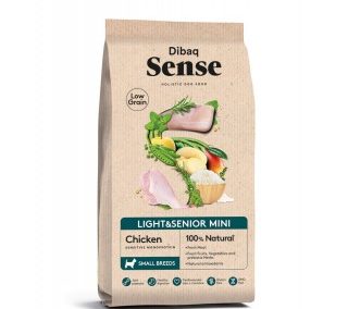 Dibaq Sense  Ligth & Sénior Mini Frango Low Grain