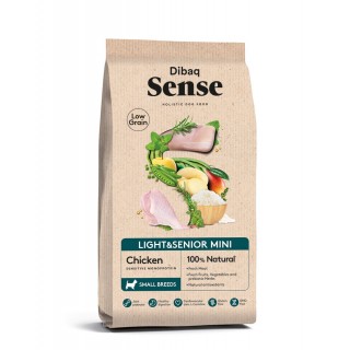 Dibaq Sense  Ligth & Sénior Mini Frango Low Grain