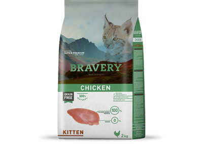 BRAVERY CHICKEN KITTEN (GRAIN FREE)