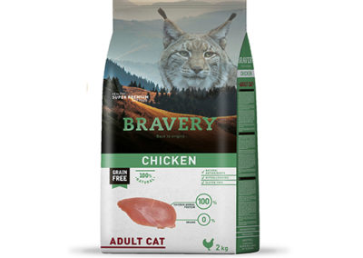 BRAVERY CHICKEN ADULT CAT (GRAIN FREE)