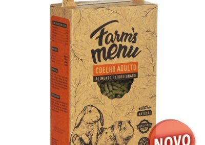 FARMS MENU – COELHO ADULTO (EXTRUSIONADO)