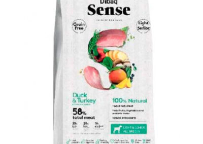 Dibaq Sense Perú e Pato Ligth&Sénior Grain Free