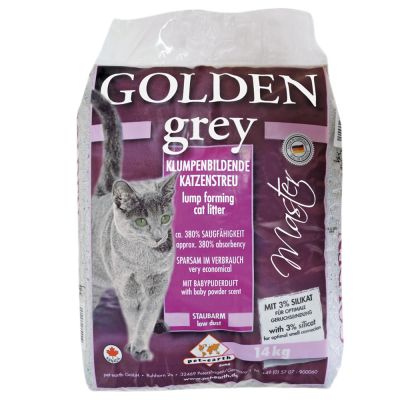 Areia Ultra Aglomerante Golden Grey Master