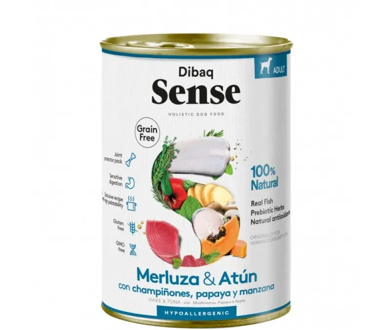 DIBAQ SENSE ADULTO PESCADA E ATÚM