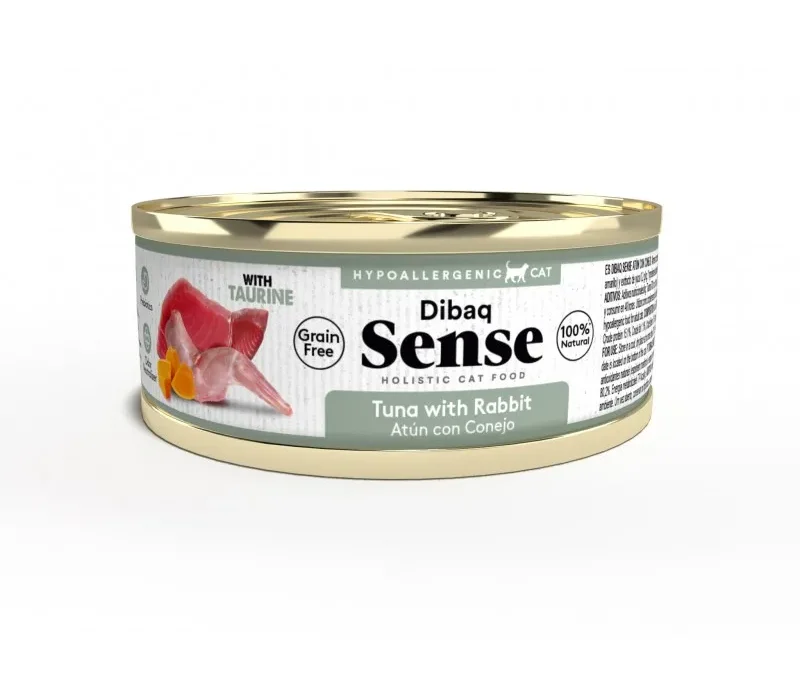 Dibaq Sense Cat Grain Free Atum e Coelho