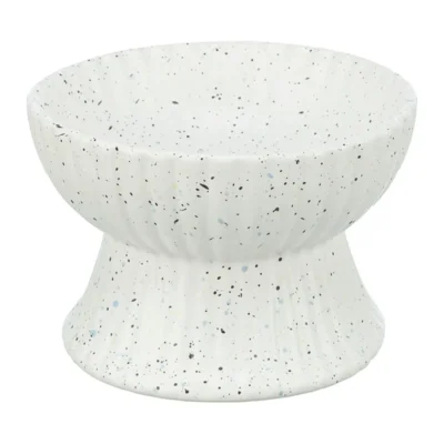 GAMELA ELEVADA EM CERÂMICA PARA GATOS