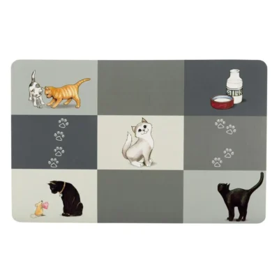 TAPETE PARA GAMELA DE GATOS