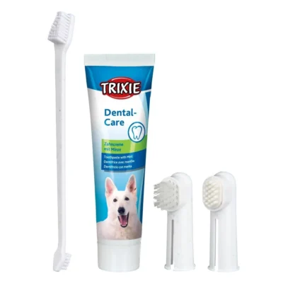 CONJUNTO DE HIGIENE DENTÁRIA PARA CÃES