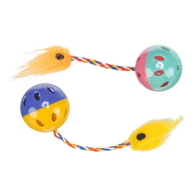 BOLAS CHOCALHO COM CAUDA E GUIZO 2und