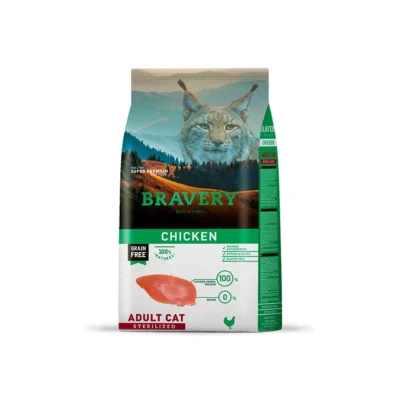 BRAVERY CHICKEN ADULT CAT STERILIZED (GRAIN FREE)