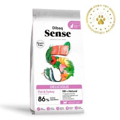 Dibaq Sense Cat Delicious Peixe e Perú