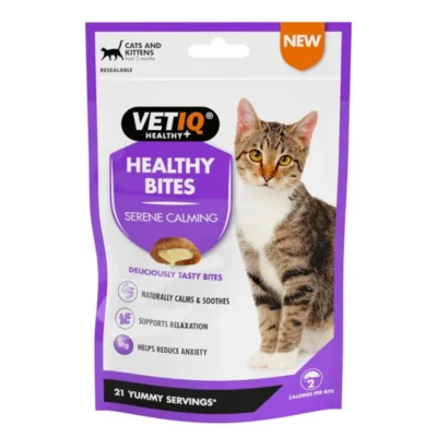 Healthy Bites Serene Calming Gato 65gr - Tranquilizante natural para gato