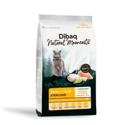 Dibaq Natural Moments 5 Star Esterilizado Frango