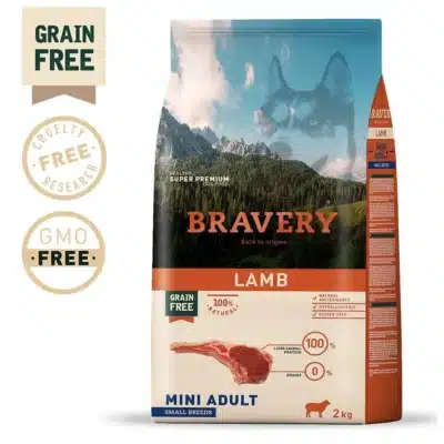 BRAVERY - LAMB MINI ADULT SMALL BREEDS GRAIN FREE