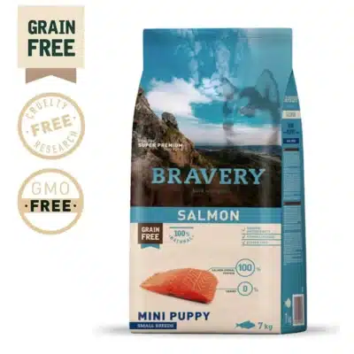 BRAVERY - SALMON PUPPY SMALL BREEDS GRAIN FREE